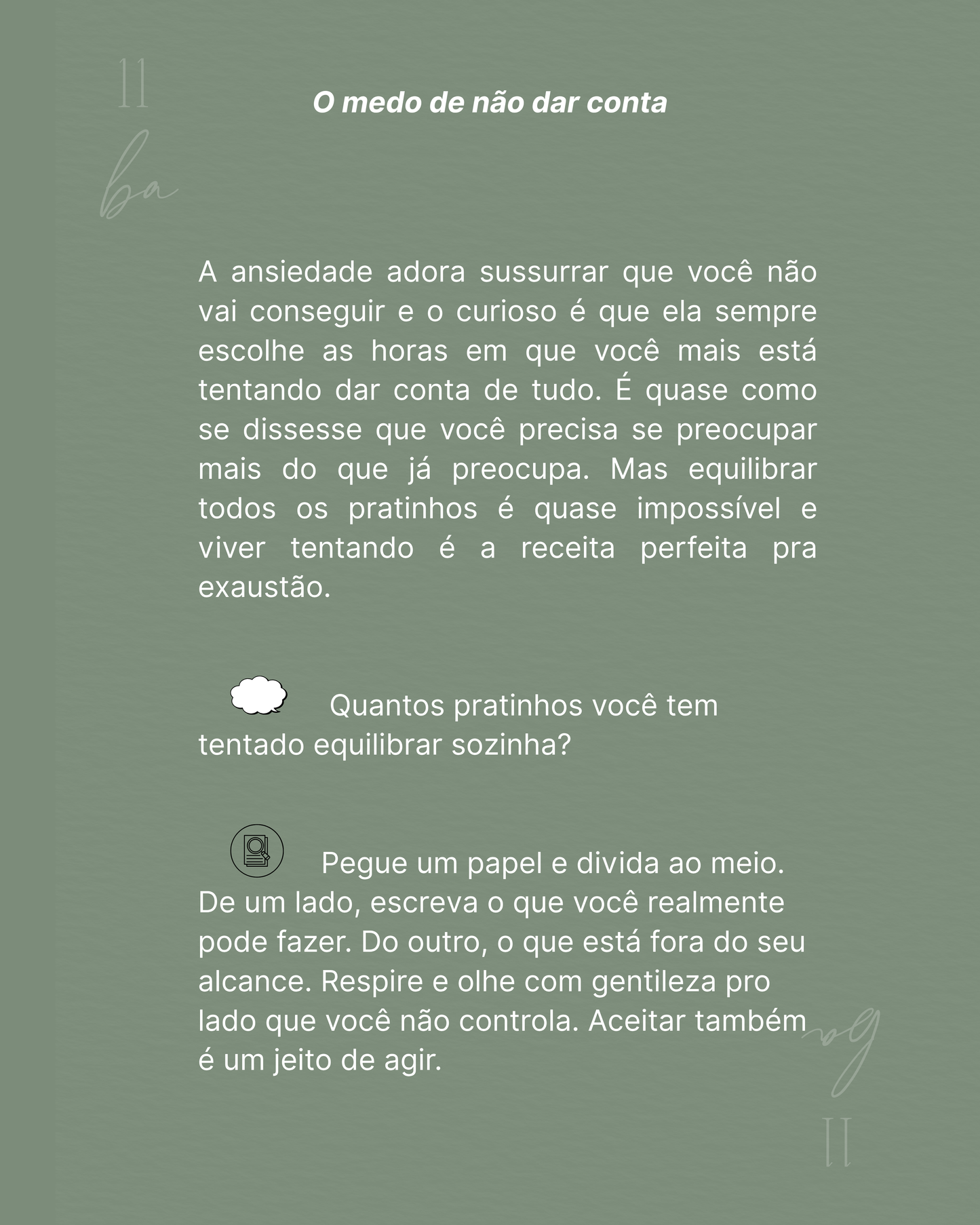 Baralho da Ansiedade